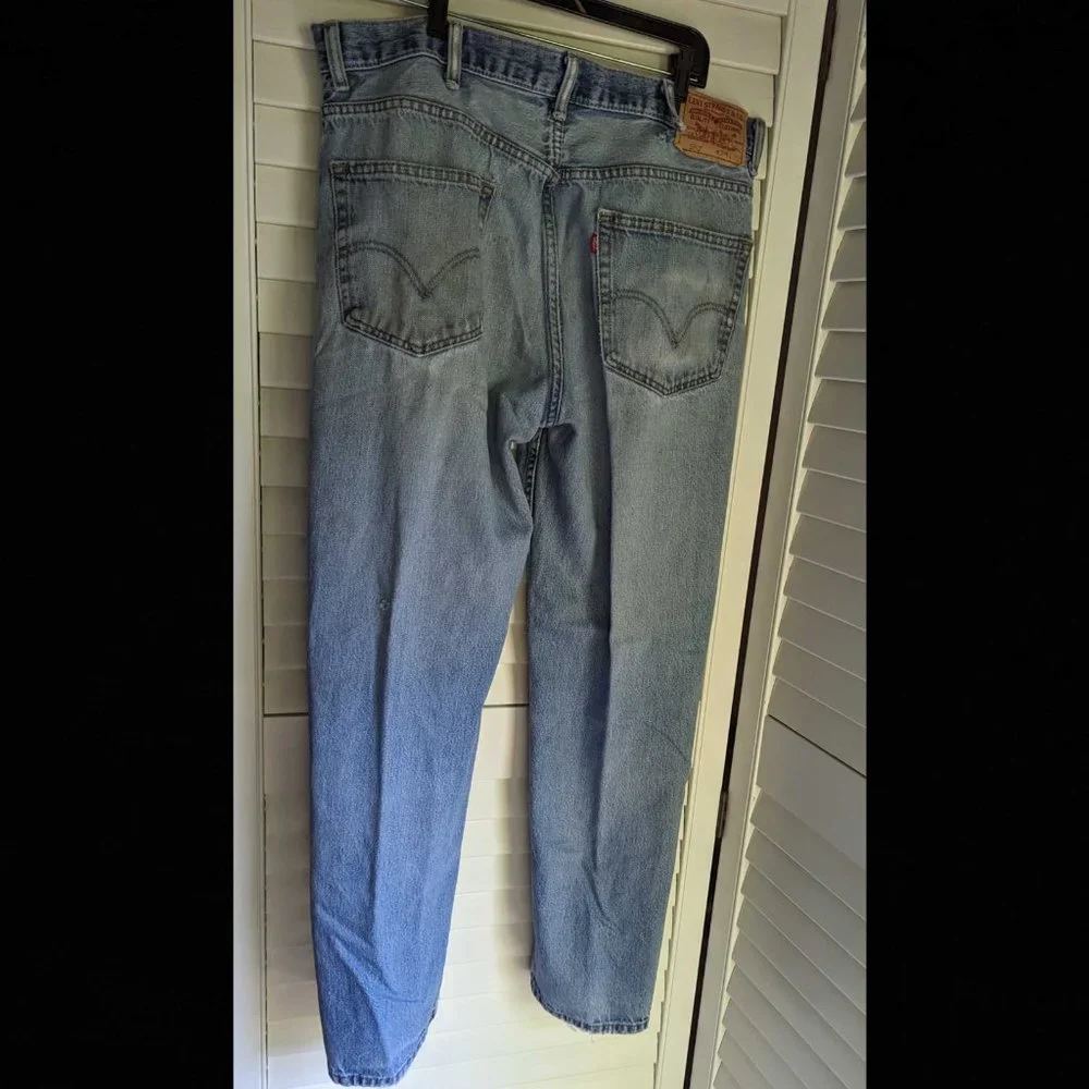 ๐HP๐ 3 Pair - Used Distressed Men's Work Jean Bundle - Picture 2 of 16